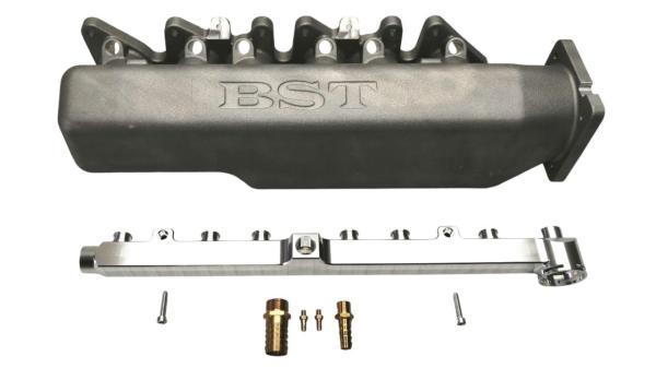 VR6 Turbo Ansaugbrücke mit R32 Drosselklappenflansch